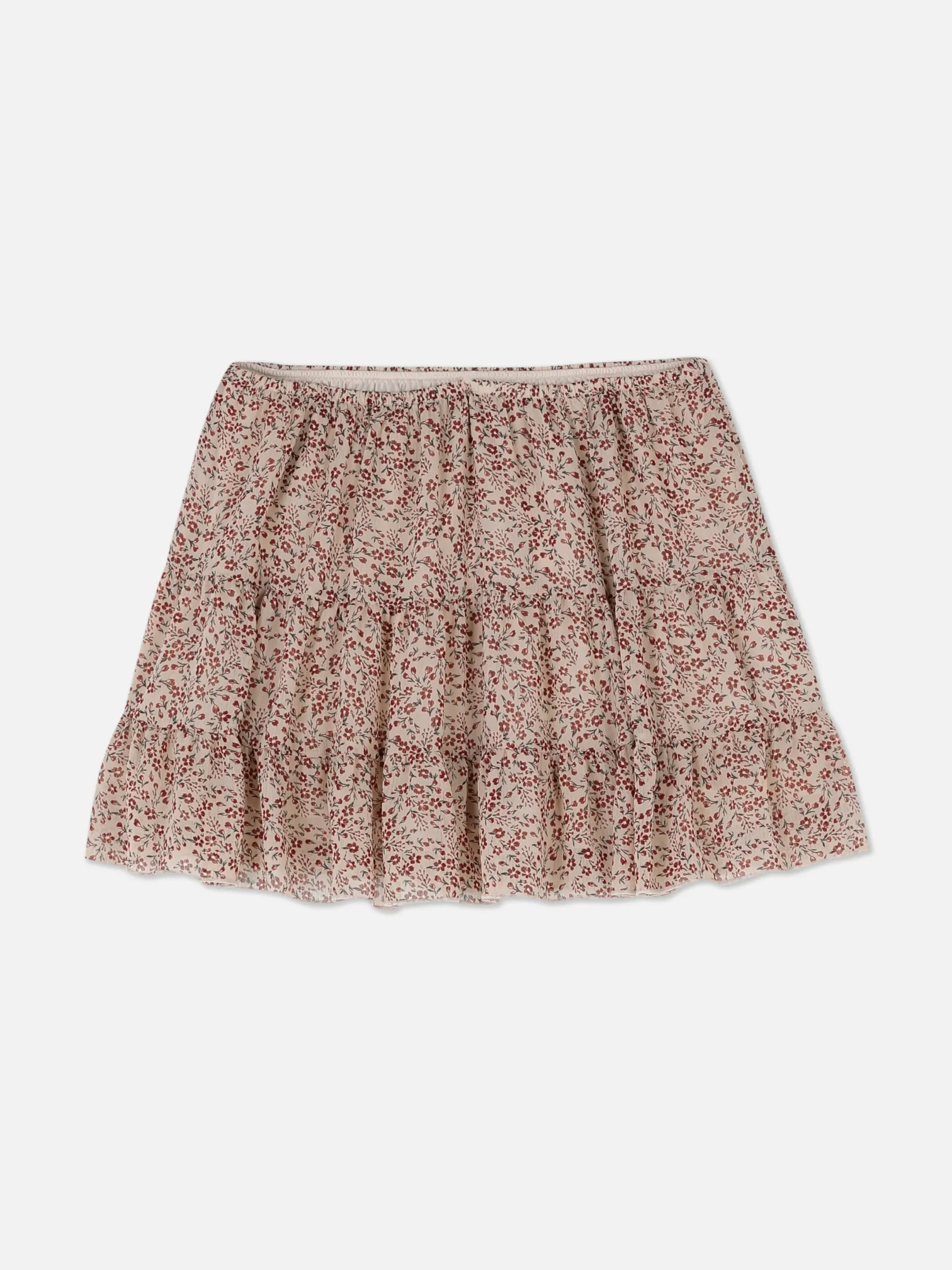 Jupes|Primark Mini-jupe En Mousseline à Superposition Rose