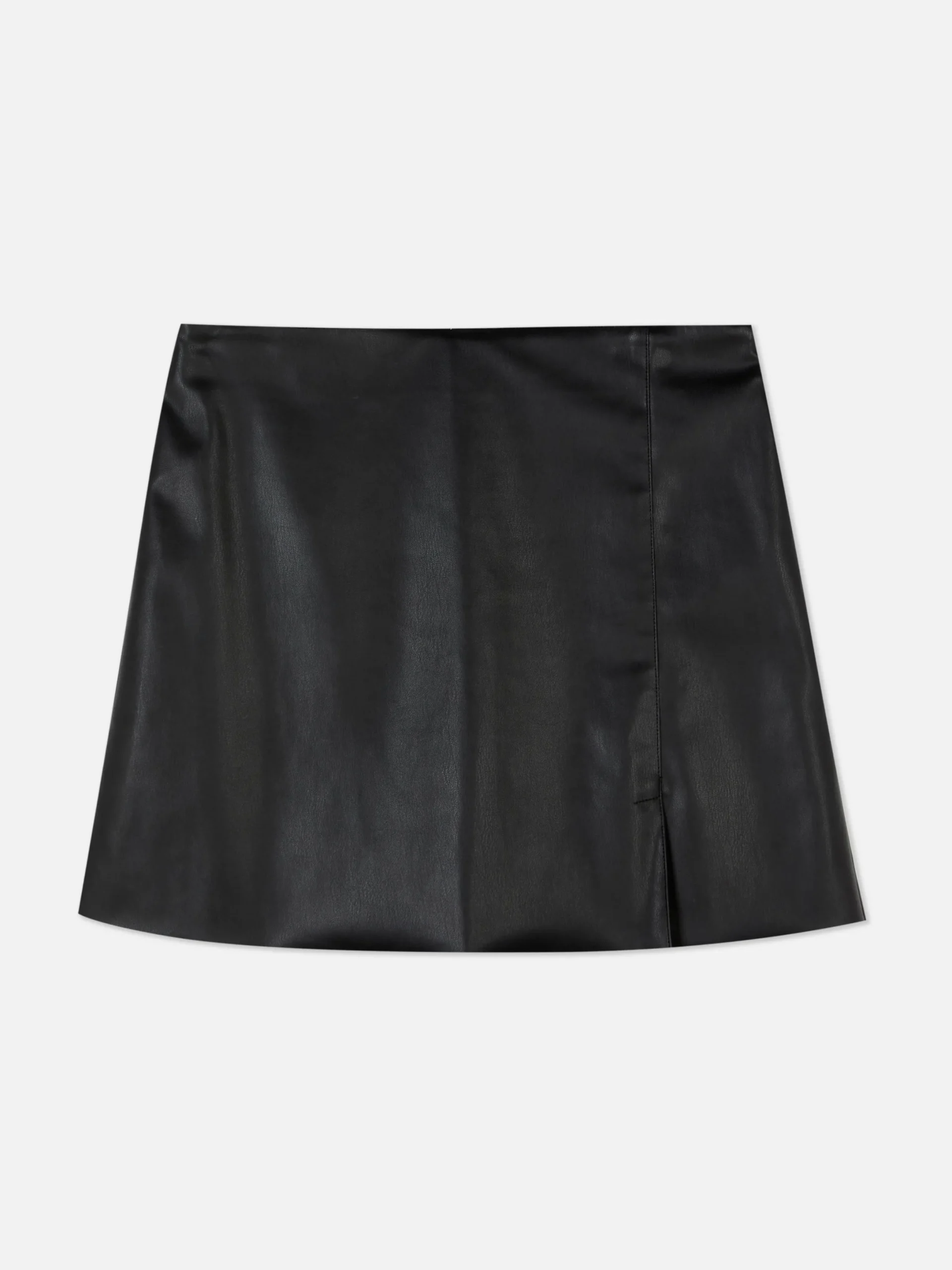 Jupes|Primark Mini-jupe En Simili Cuir Noir