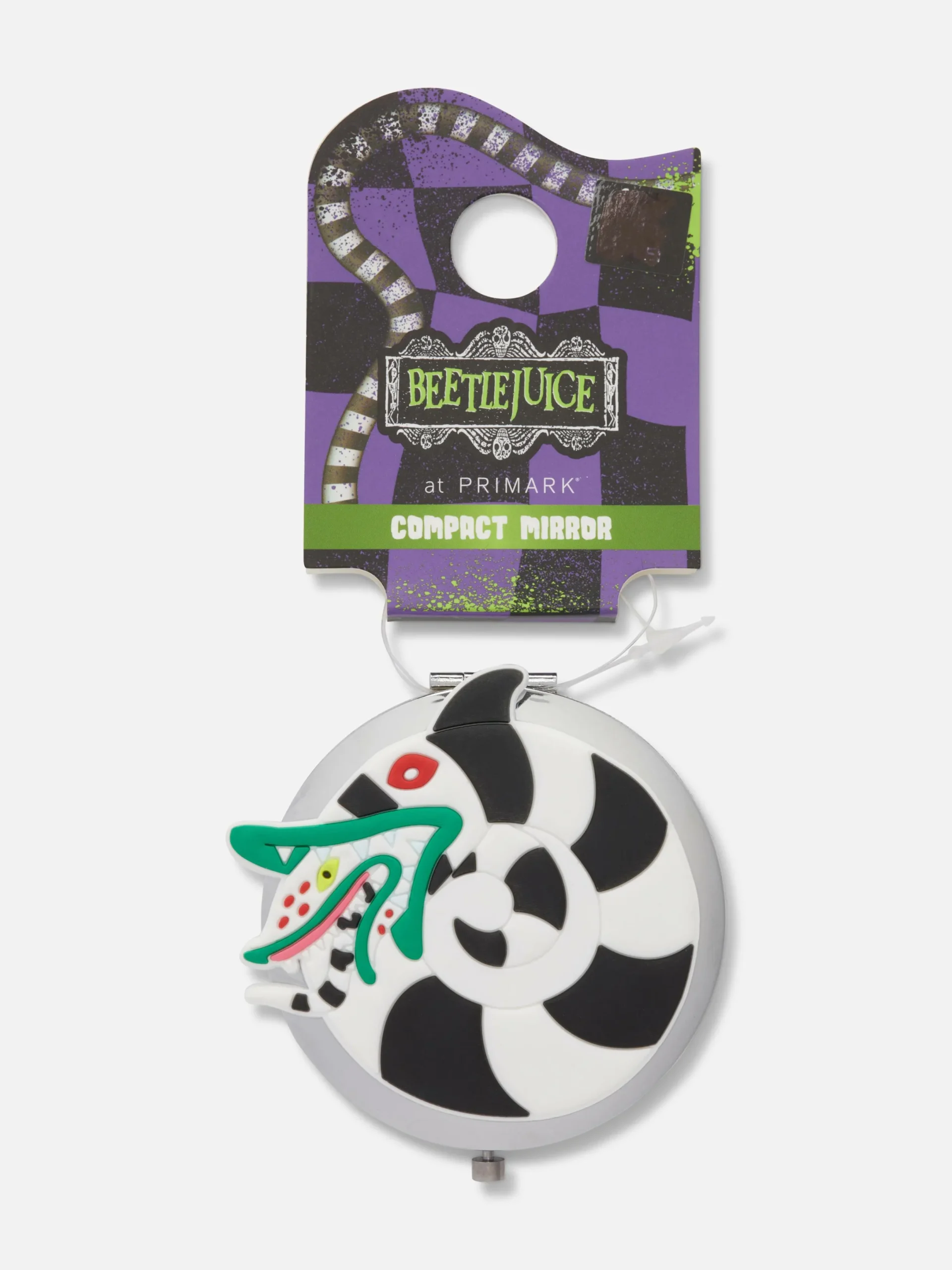 Maquillage D'Halloween|Beetlejuice|Primark Miroir Compact Beetlejuice Multicolore