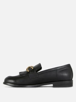 Ballerines|Primark Mocassins à Boucle Et à Franges Noir
