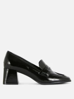 Vêtements Gothiques|Chaussures À Talons|Primark Mocassins à Talon Noir