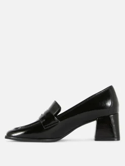 Vêtements Gothiques|Chaussures À Talons|Primark Mocassins à Talon Noir