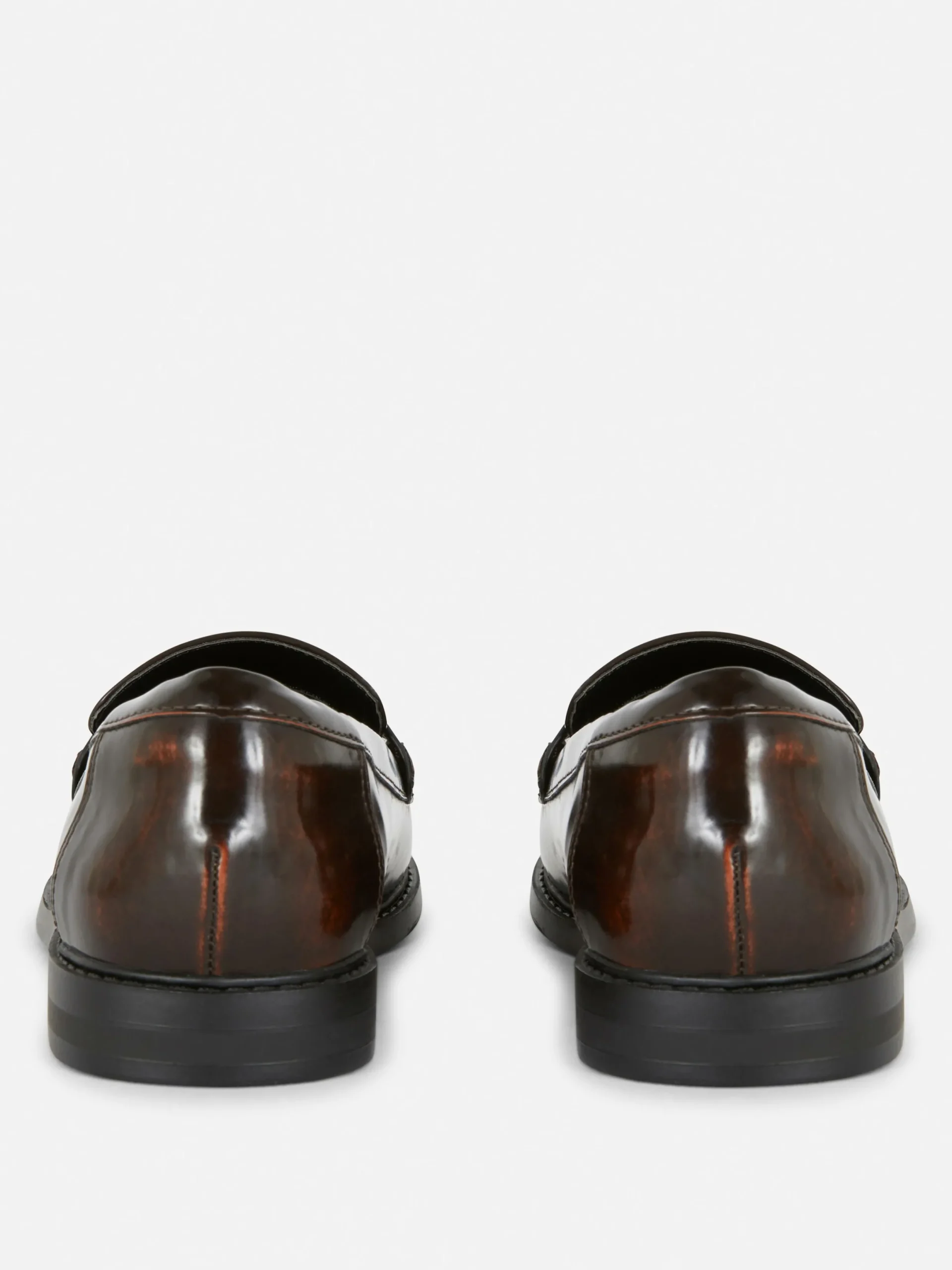 Ballerines|Primark Mocassins En Simili Cuir Marron