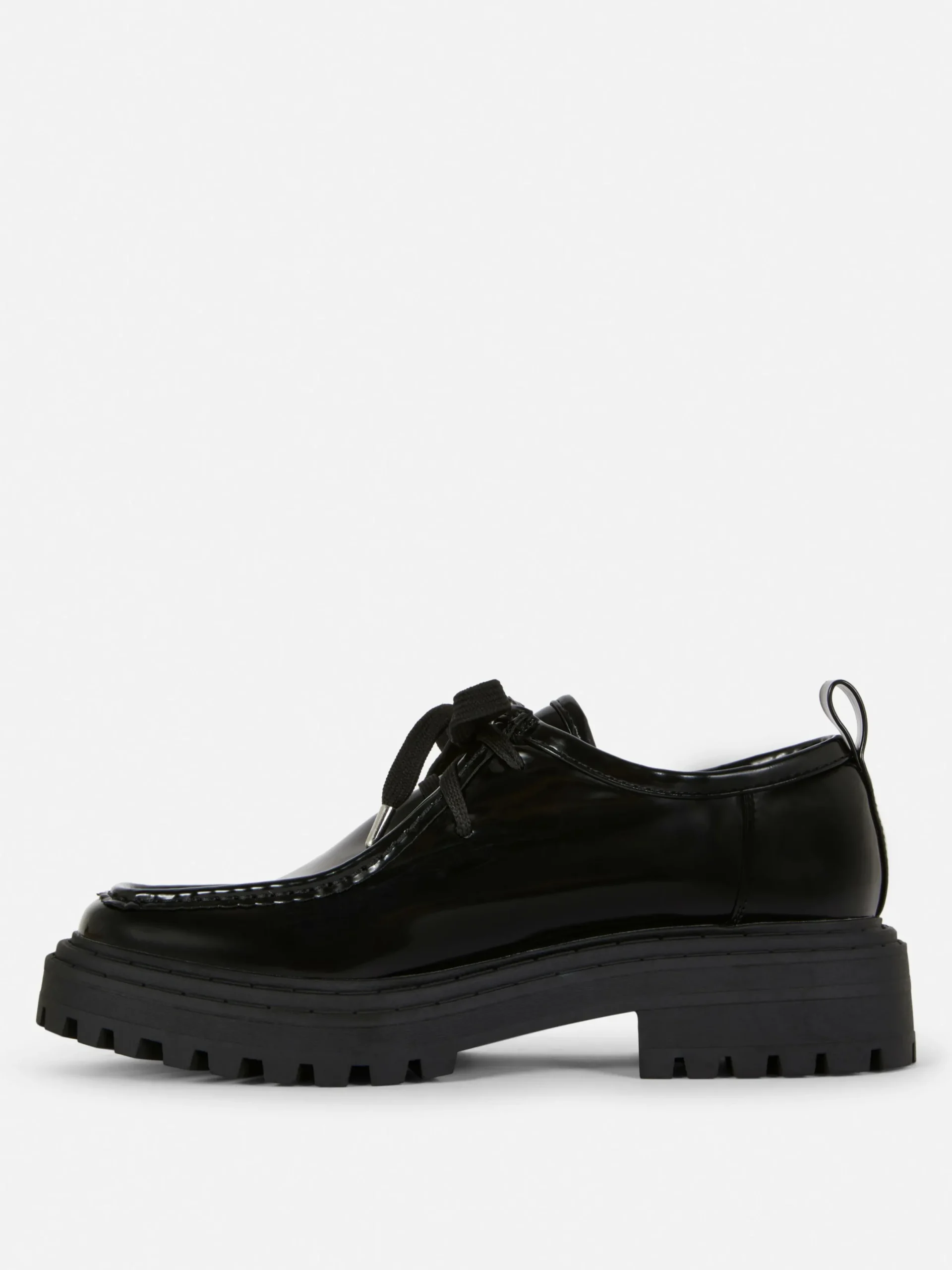 Ballerines|Primark Mocassins épais à Lacets Rita Ora Noir