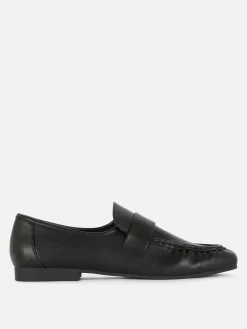 Ballerines|Primark Mocassins Ruchés Rita Ora Noir