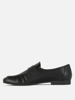Ballerines|Primark Mocassins Ruchés Rita Ora Noir