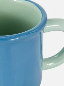 Tasses Et Mugs|Art De La Table|Primark Mug De Style Camping Bleu