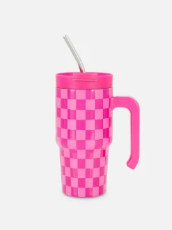Tasses Et Mugs|Primark Mug Isotherme En Acier Inoxydable 0,56 l Rose