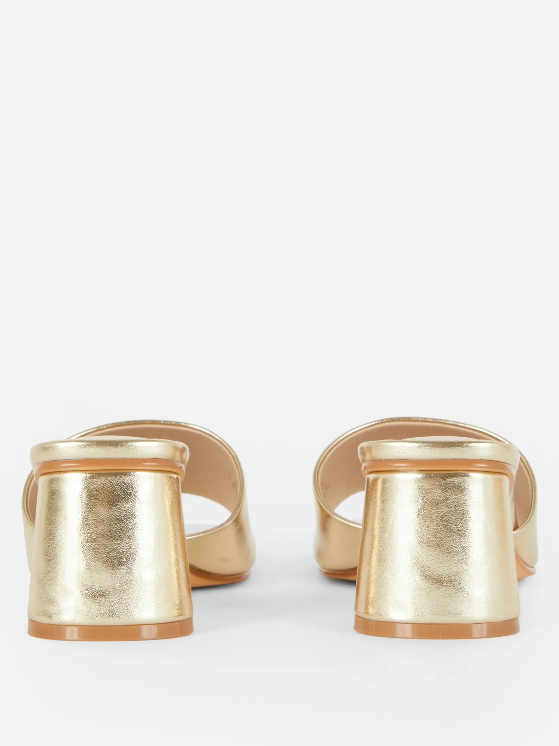 Chaussures À Talons|Primark Mules à Talon Bloc Doré