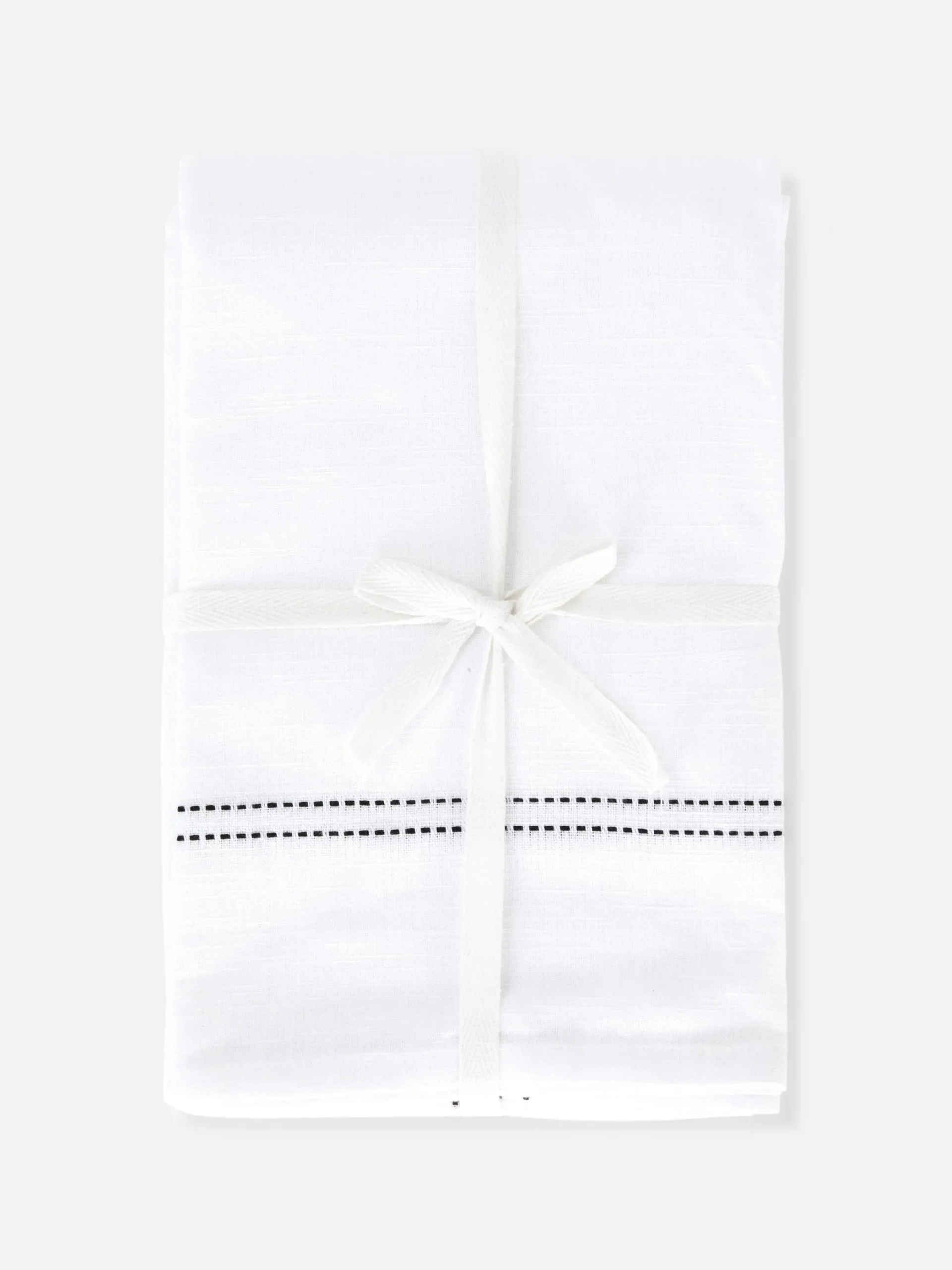 Art De La Table|Primark Nappe à Détail Surpiqué Blanc