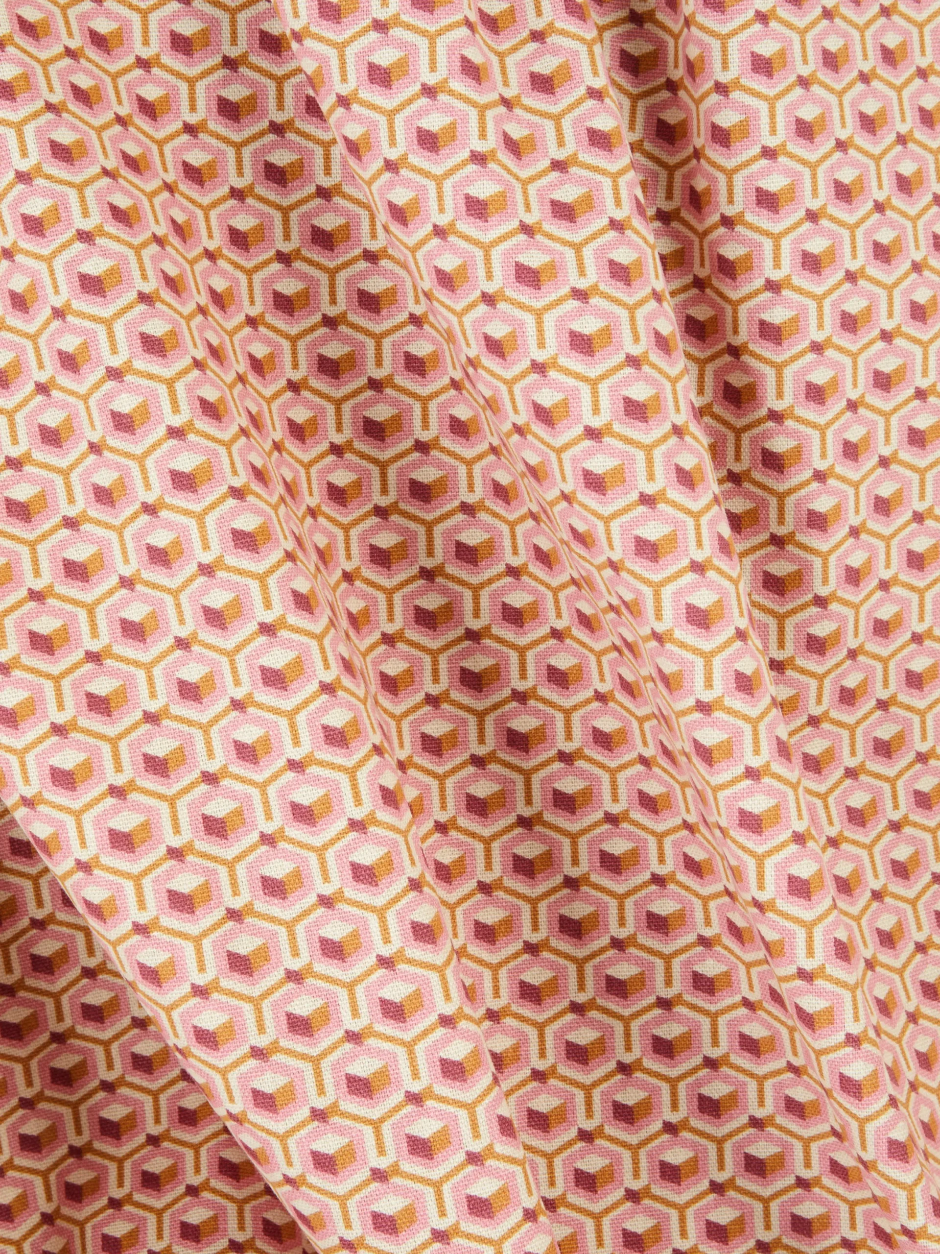 Art De La Table|Primark Nappe à Motif Géométrique Rose