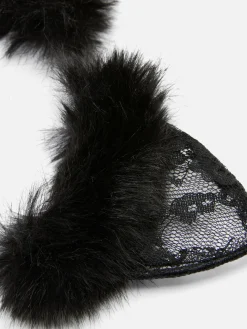 Accessoires Halloween|Tout Halloween|Primark Oreilles De Chat En Dentelle Halloween Noir
