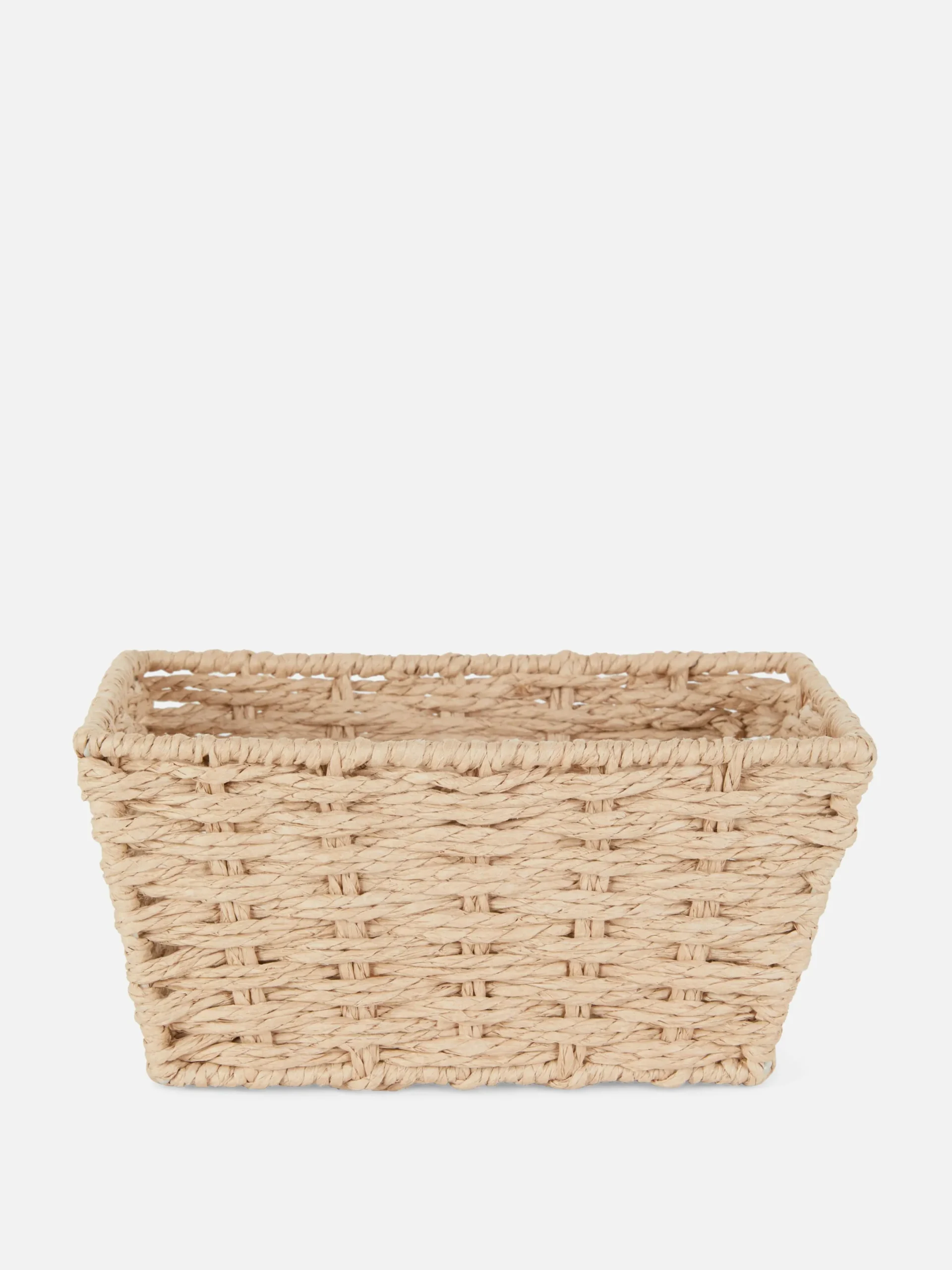 Boîtes Et Paniers|Primark Panier Carré En Corde Taupe