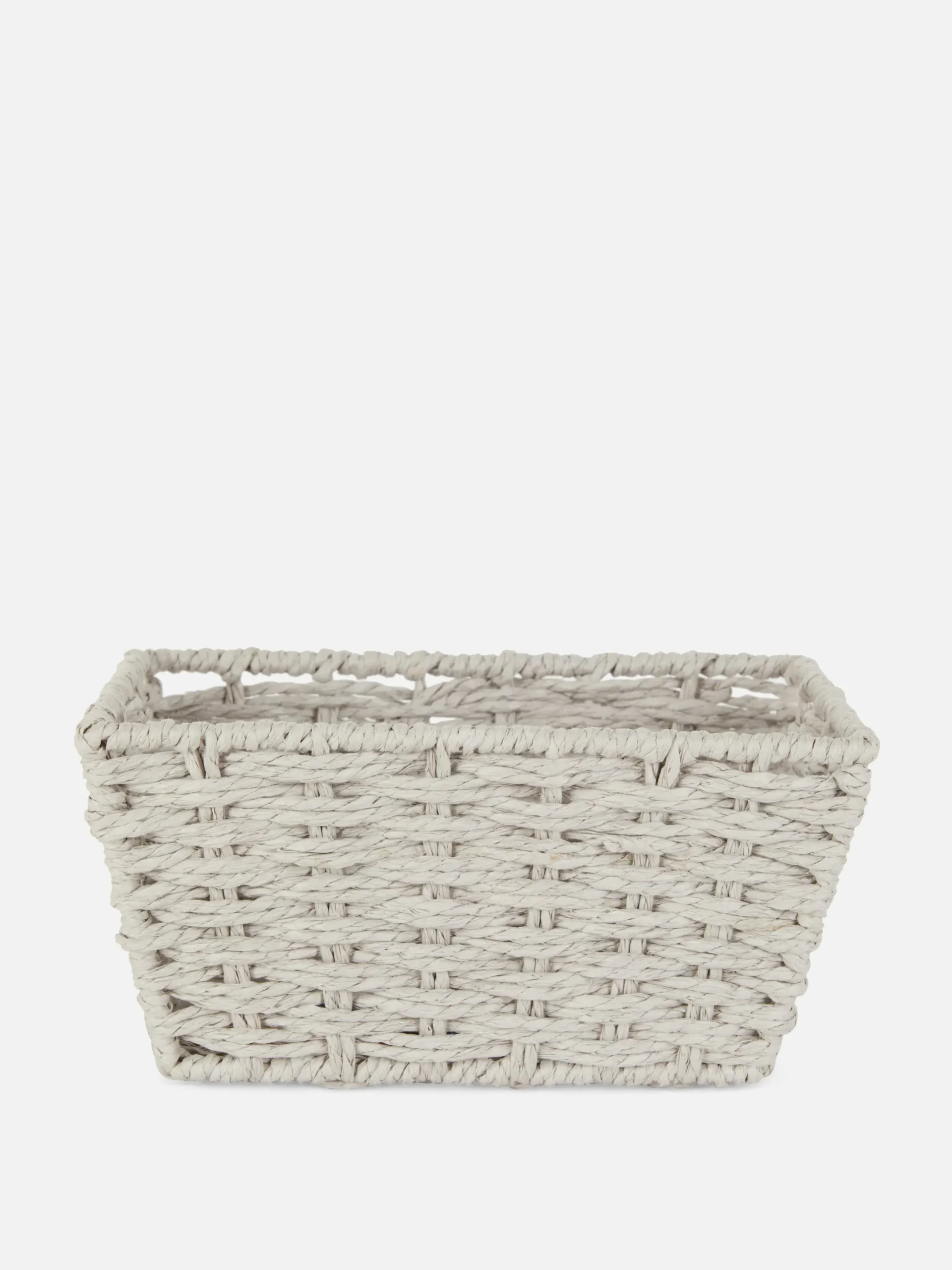 Boîtes Et Paniers|Primark Panier Carré En Corde Gris