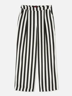 Vêtements Gothiques|Tout Halloween|Primark Pantalon à Rayures Beetlejuice X Colleen Atwood Noir/Blanc