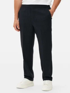 Pantalon|Primark Pantalon à Rayures Fines Kem Bleu marine