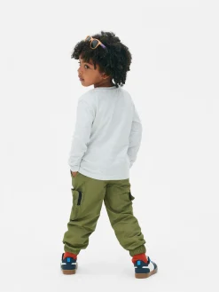 Pantalon|Primark Pantalon Cargo Avec Cordon De Serrage Kaki
