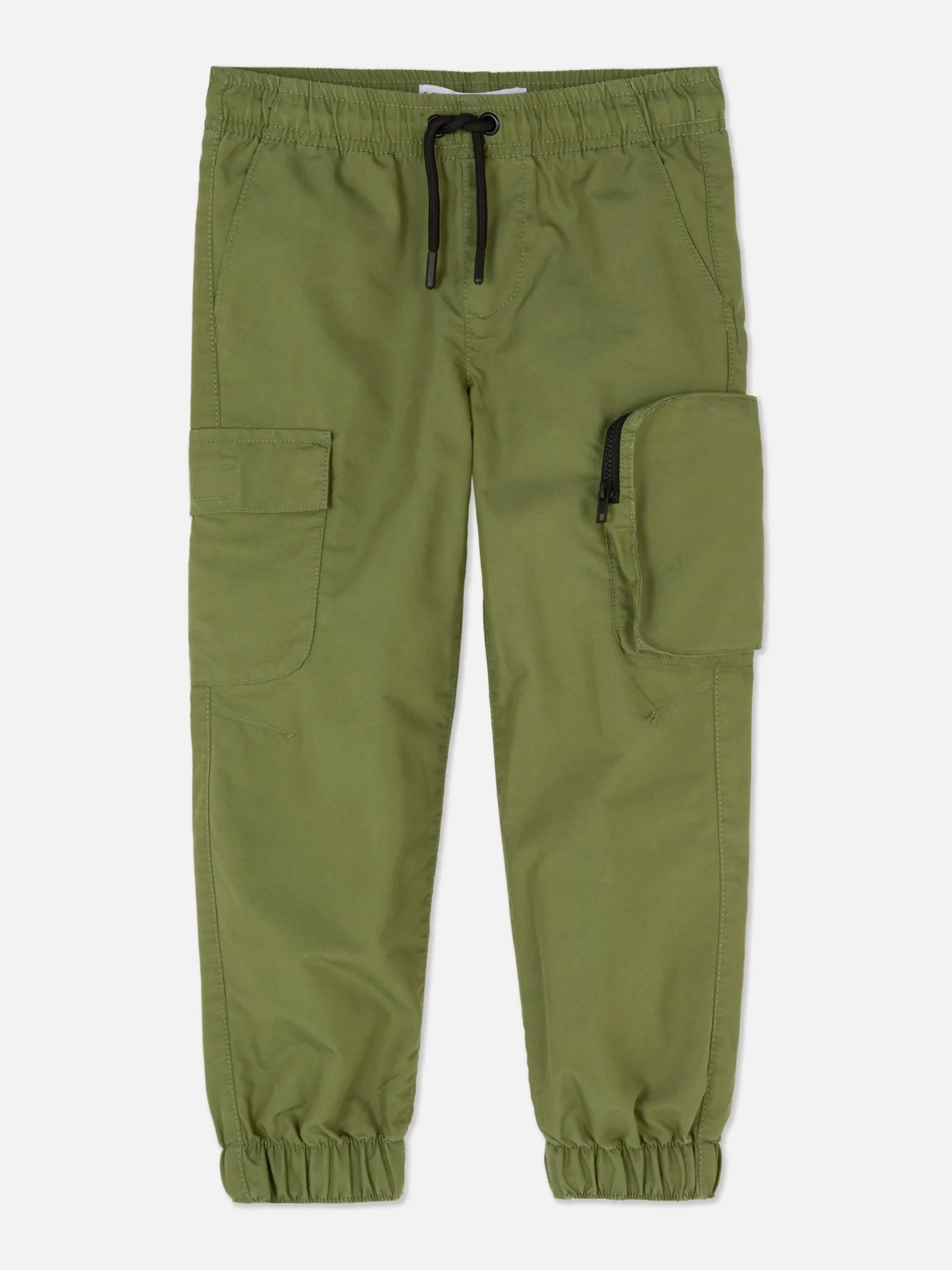 Pantalon|Primark Pantalon Cargo Avec Cordon De Serrage Kaki