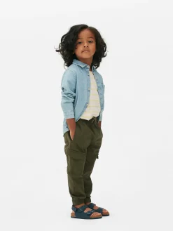 Pantalon|Primark Pantalon Cargo Garçon Kaki