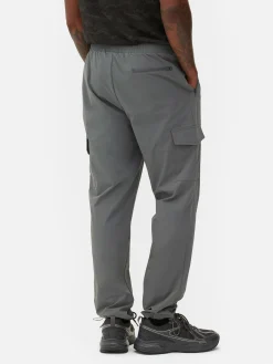 Pantalon|Vêtements De Sport|Primark Pantalon Cargo Resserré Aux Chevilles Avec Bloque-cordon Anthracite