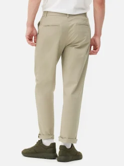Pantalon|Primark Pantalon Chino Coupe Droite Grège