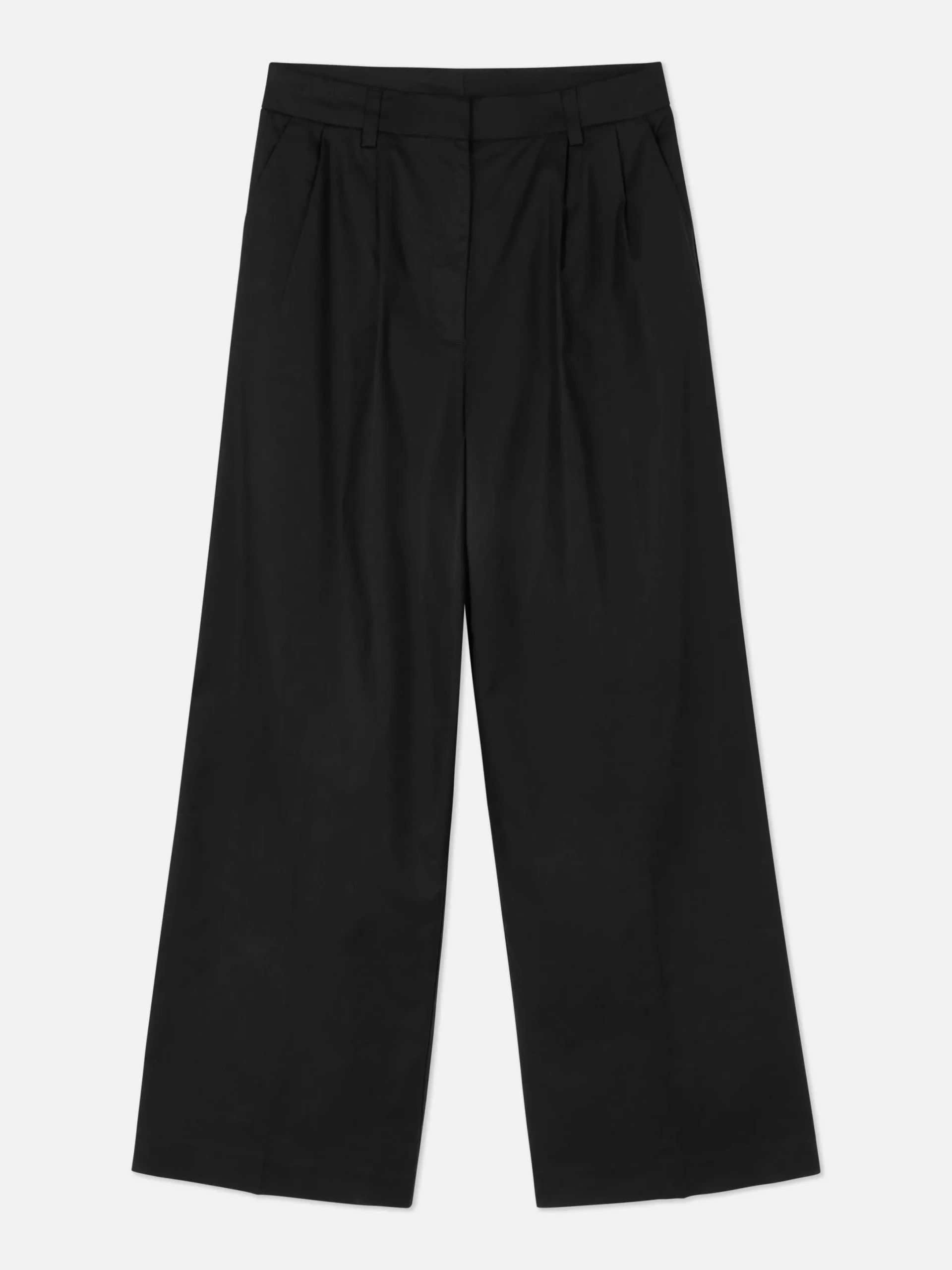 Pantalons Et Leggings|Primark Pantalon Chino Large Noir