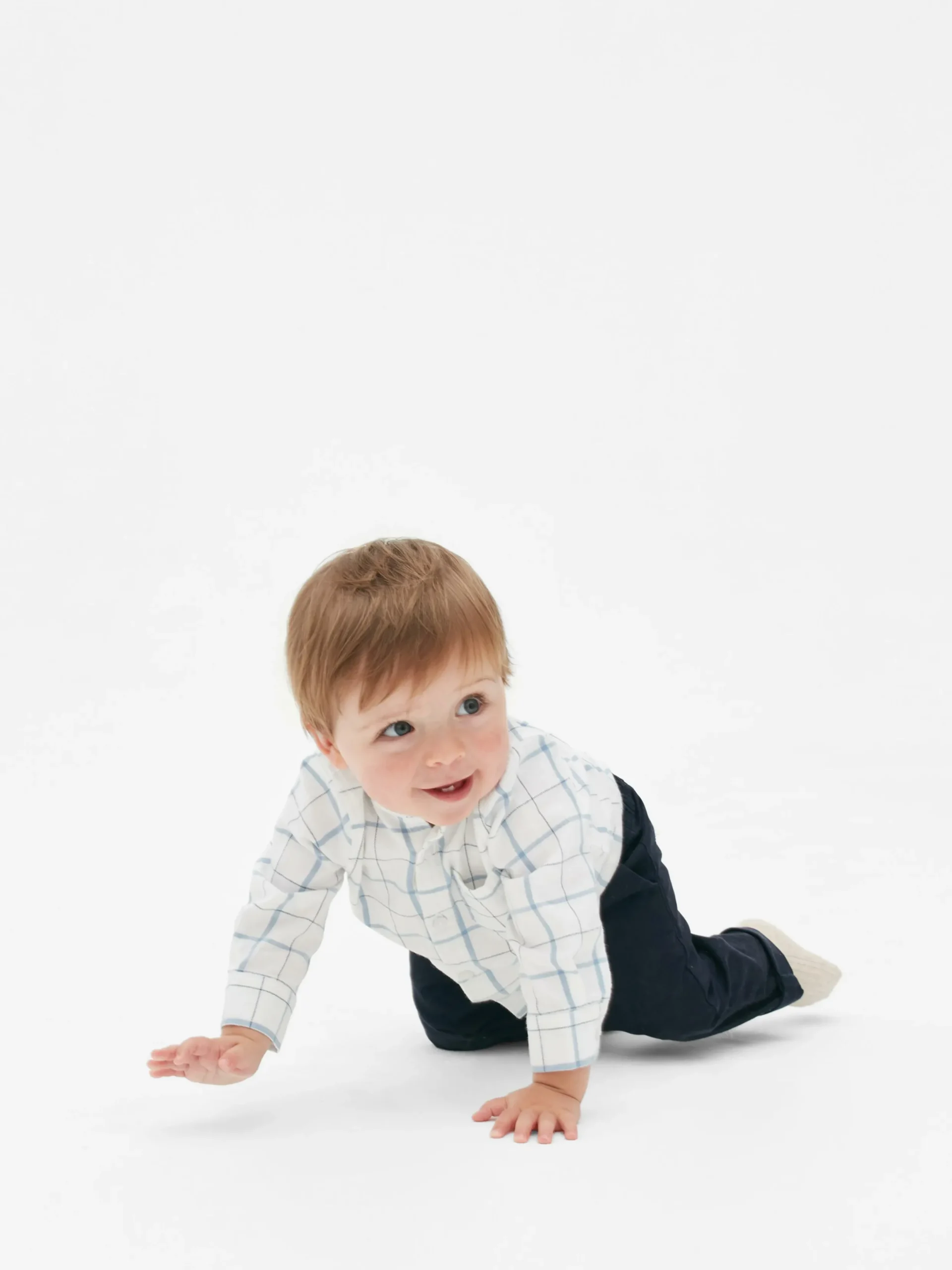Pantalons Et Leggings|Primark Pantalon Chino Stretch Bleu marine