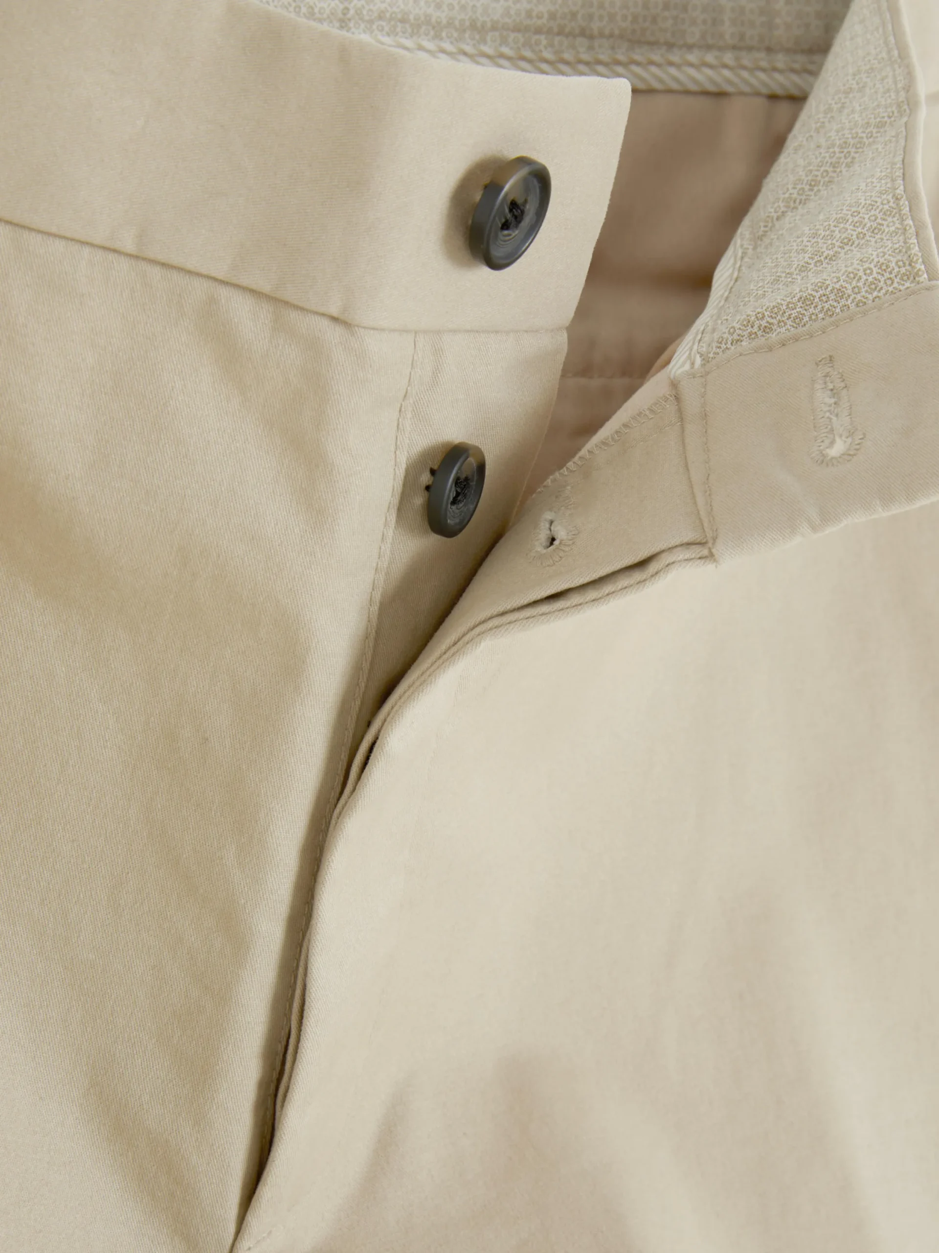 Pantalon|Primark Pantalon Chino Stretch Coupe Slim Grège