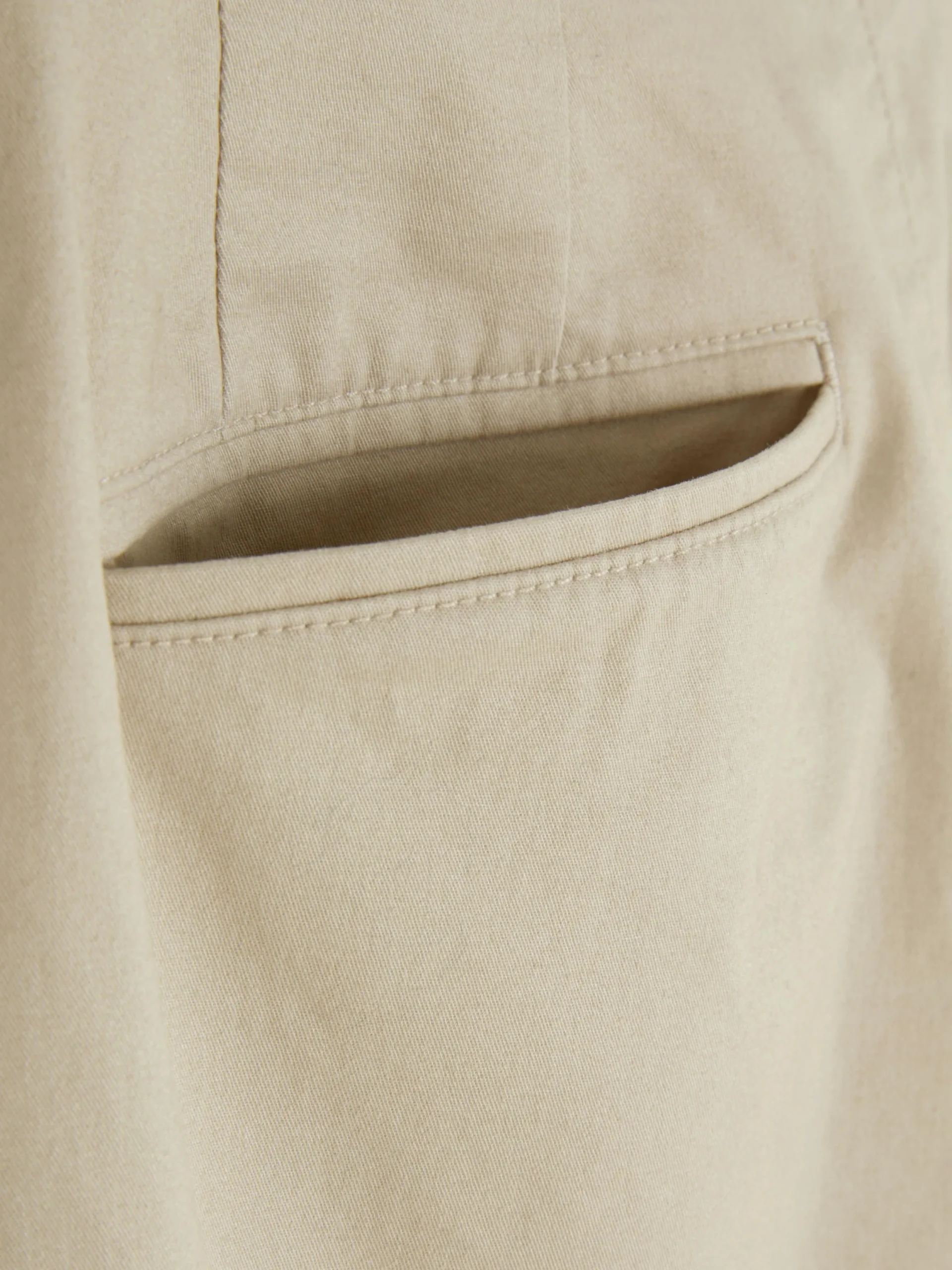 Pantalon|Primark Pantalon Chino Stretch Coupe Slim Grège