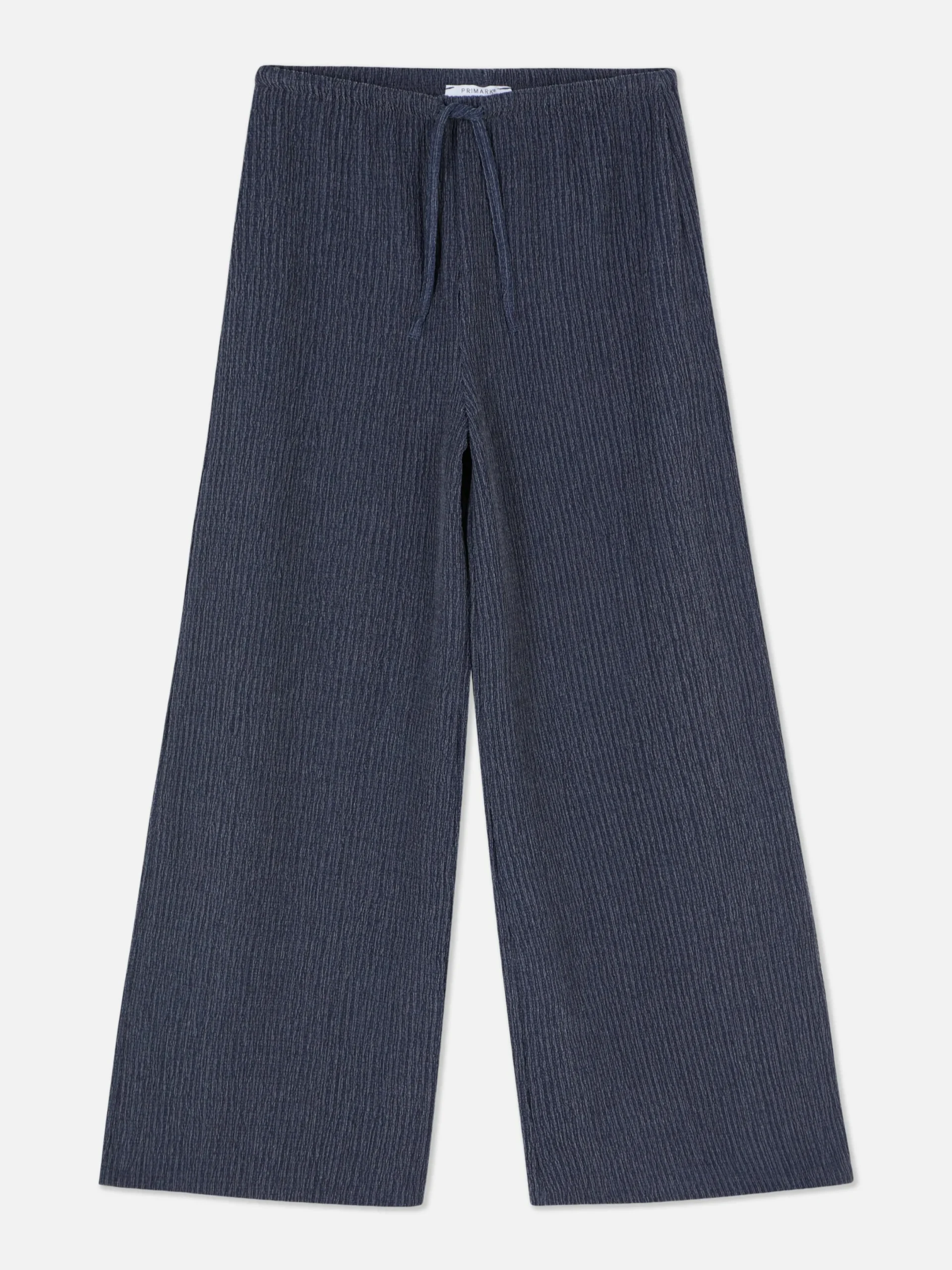 Pantalons Et Leggings|Primark Pantalon Froncé à Cordon De Serrage Bleu