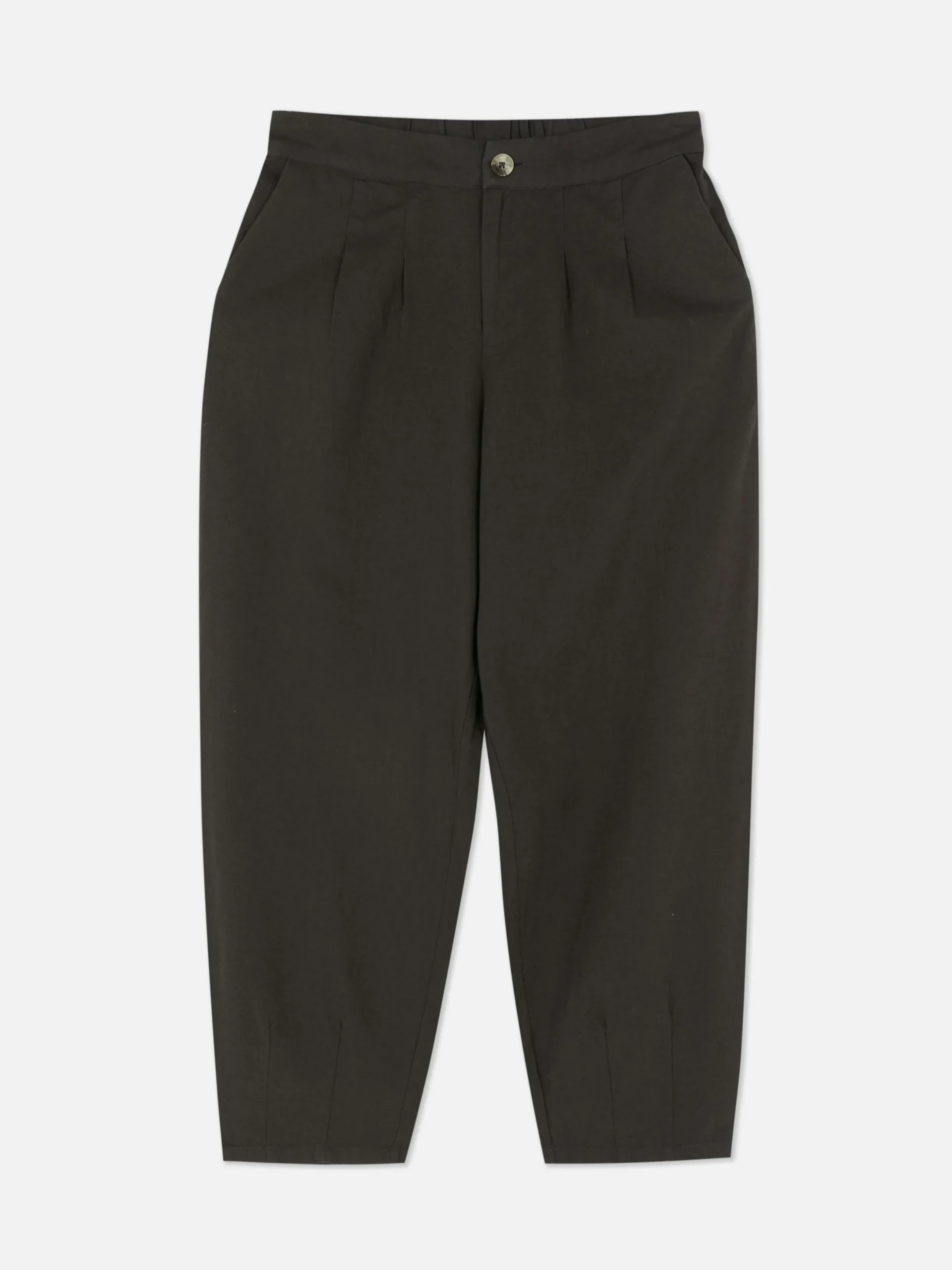 Pantalons Et Leggings|Primark Pantalon Fuselé Plissé Anthracite