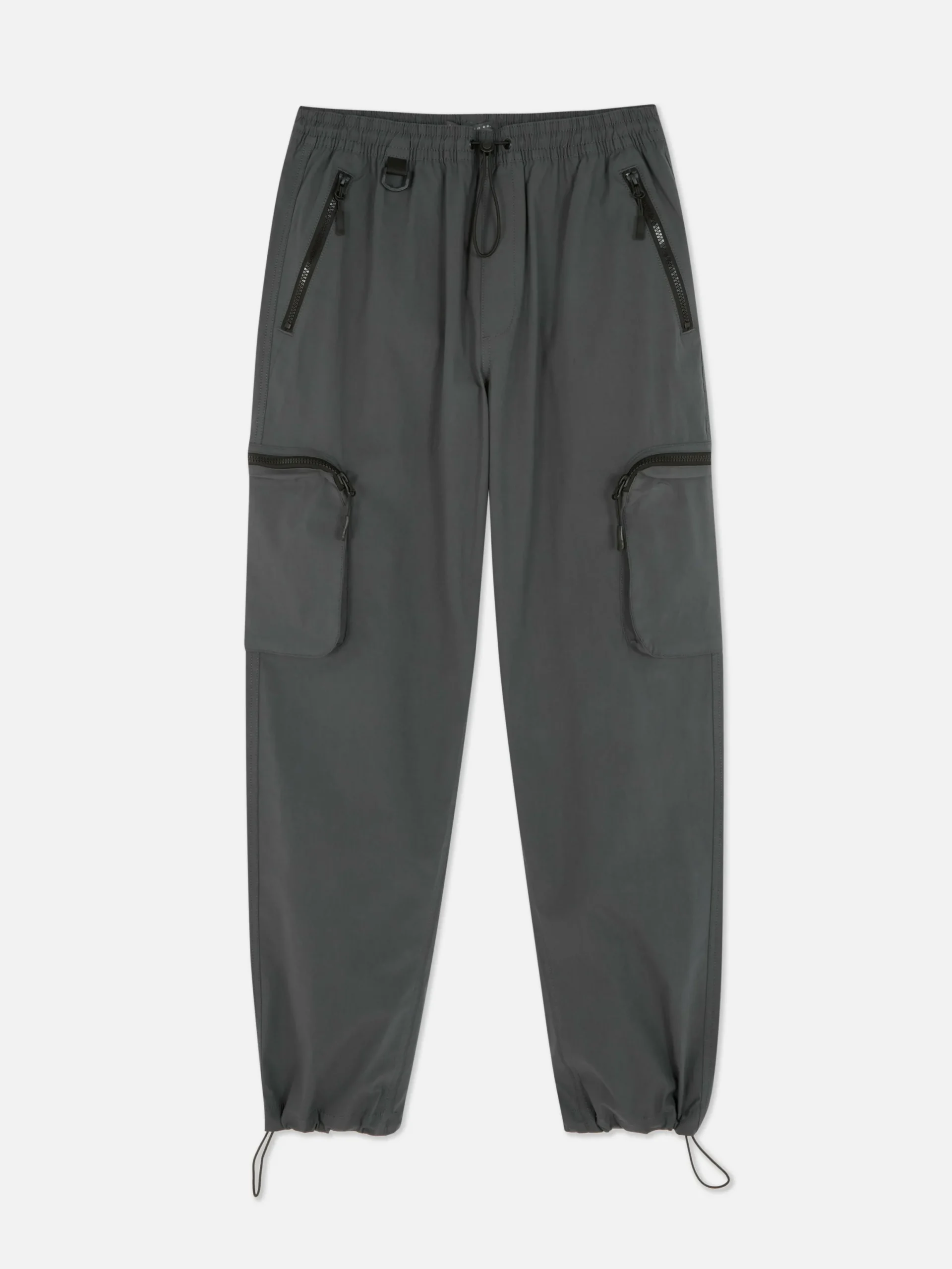 Pantalon|Primark Pantalons Cargo Technique Gris