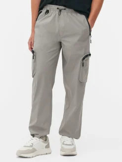Pantalon|Primark Pantalons Cargo Technique Gris ardoise