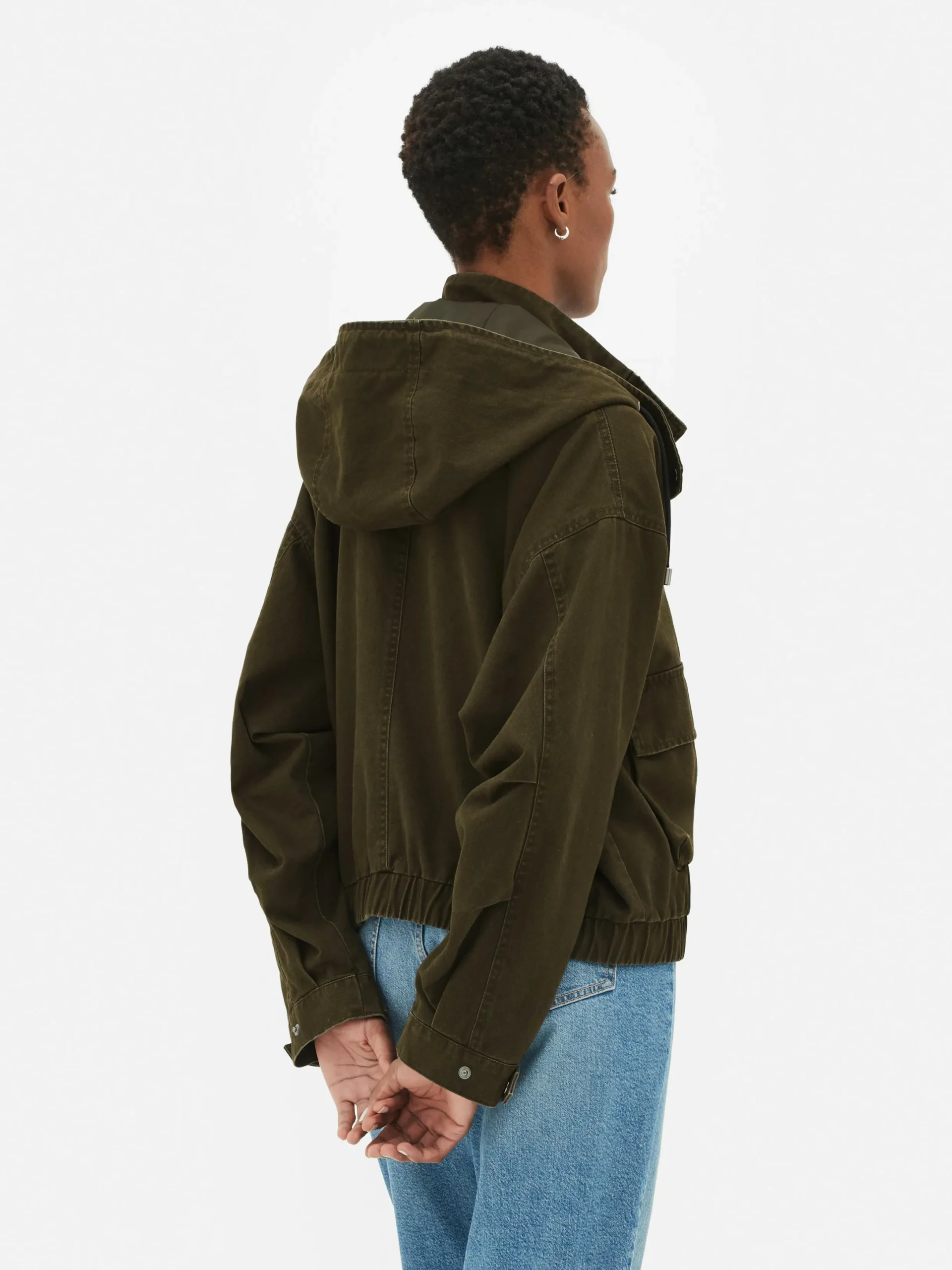 Manteaux Et Vestes|Primark Parka Courte Kaki