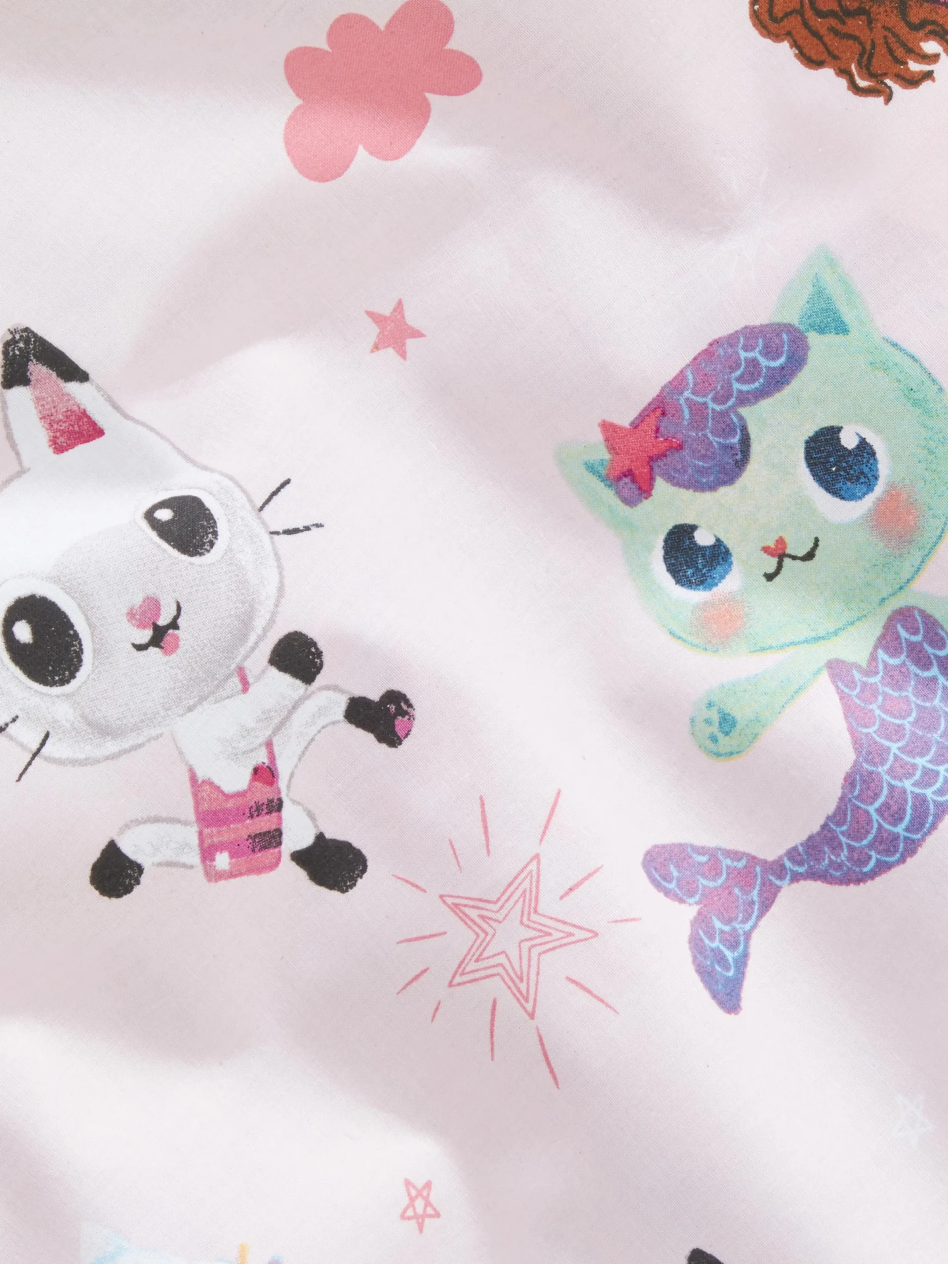 Housses De Couette Et Parures De Lit|Primark Parure De Lit Multicolore Gabby Et La Maison Magique Rose