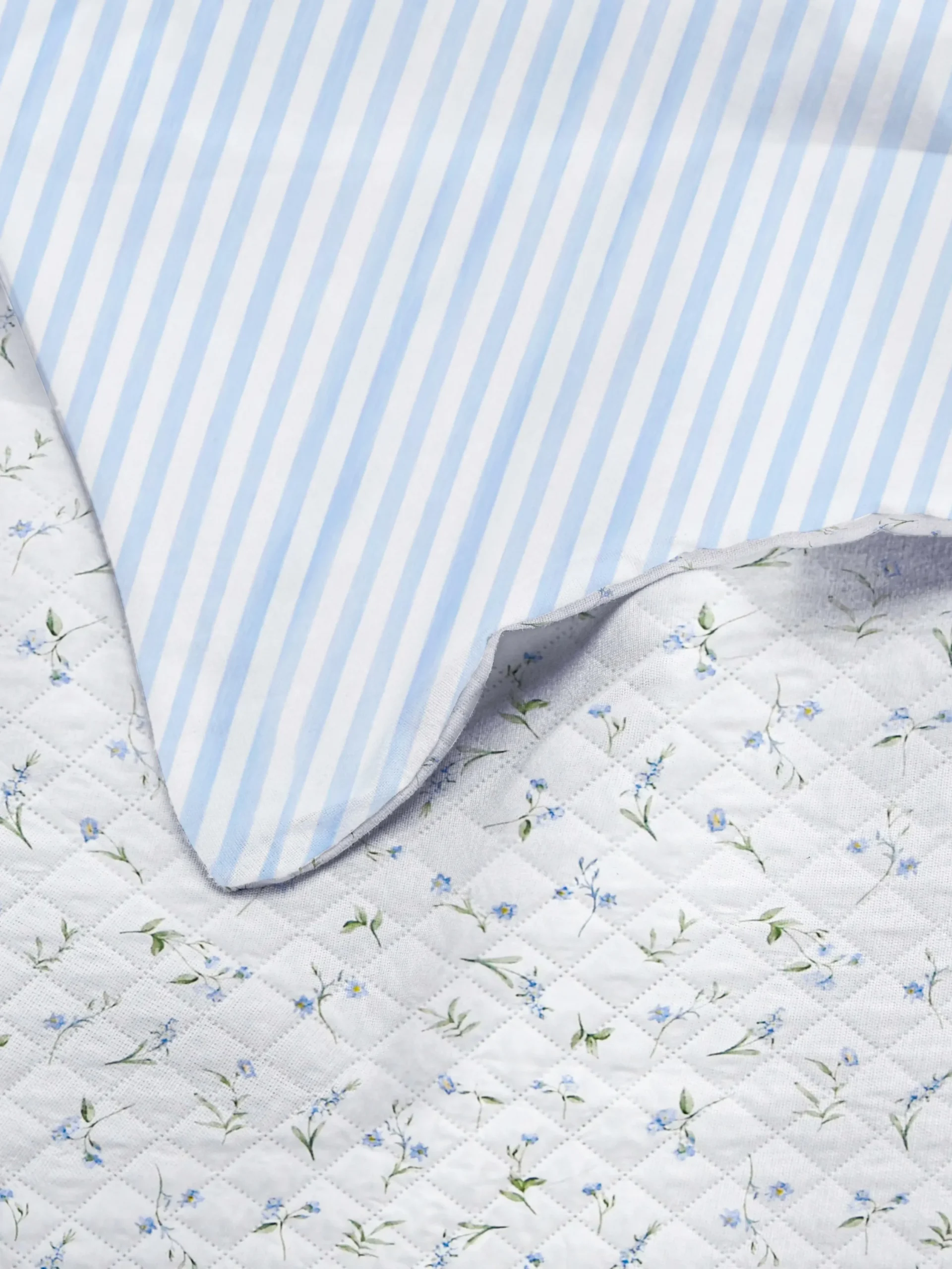 Housses De Couette Et Parures De Lit|Primark Parure De Lit Simple En Pinsonic à Petites Fleurs Bleu