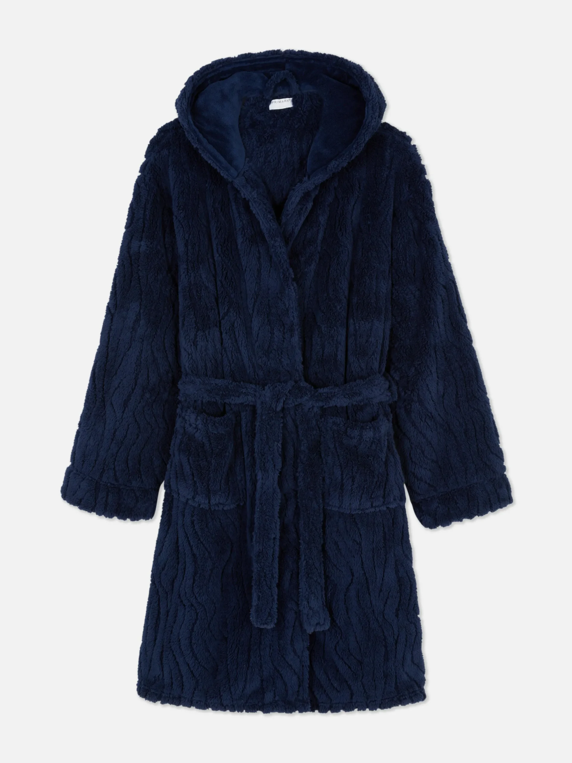 Pyjamas|Primark Peignoir En Molleton Texturé Bleu marine