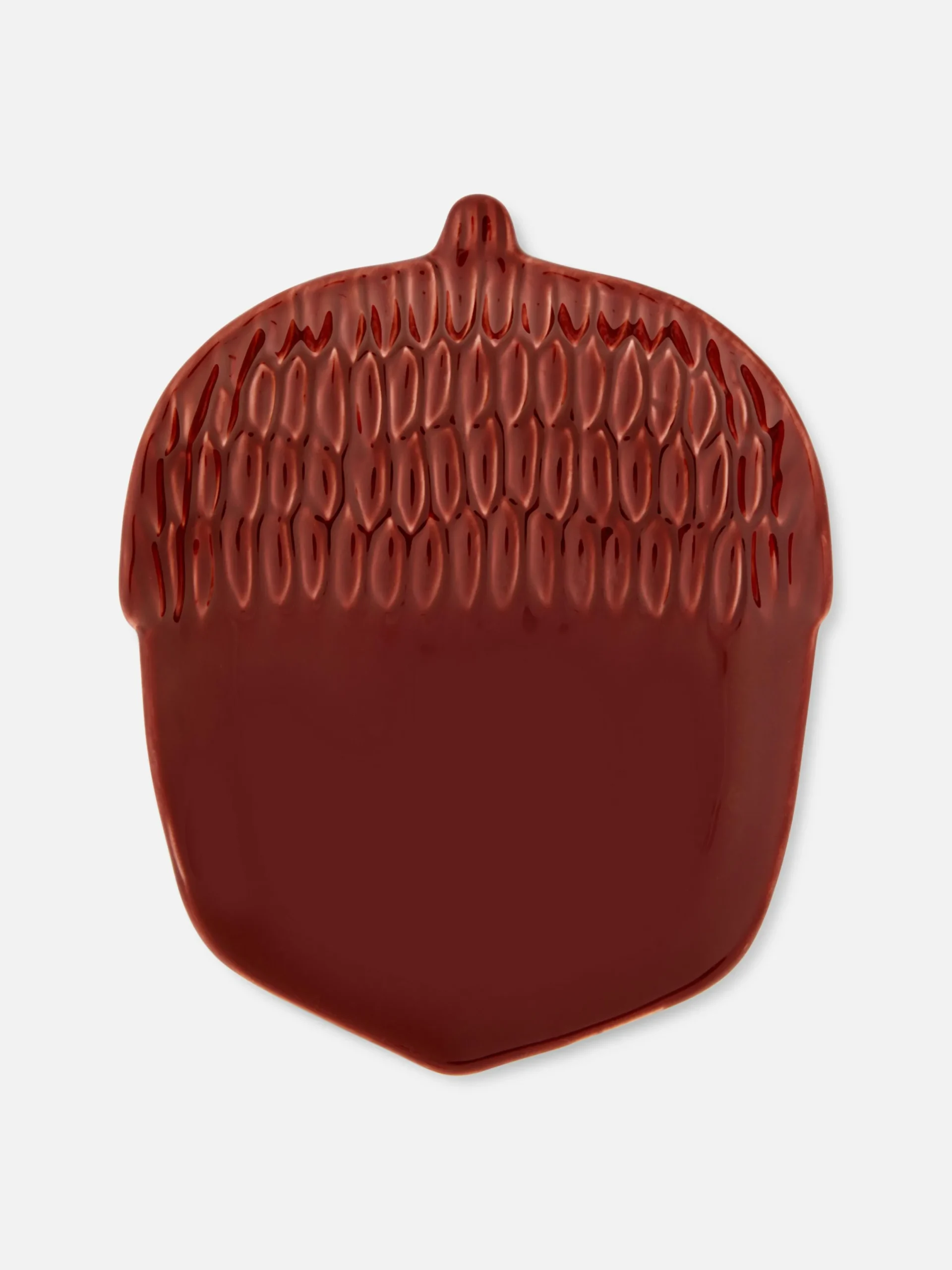 Déco Et Friandises D'Halloween|Tout Halloween|Primark Petite Assiette En Forme De Gland Marron