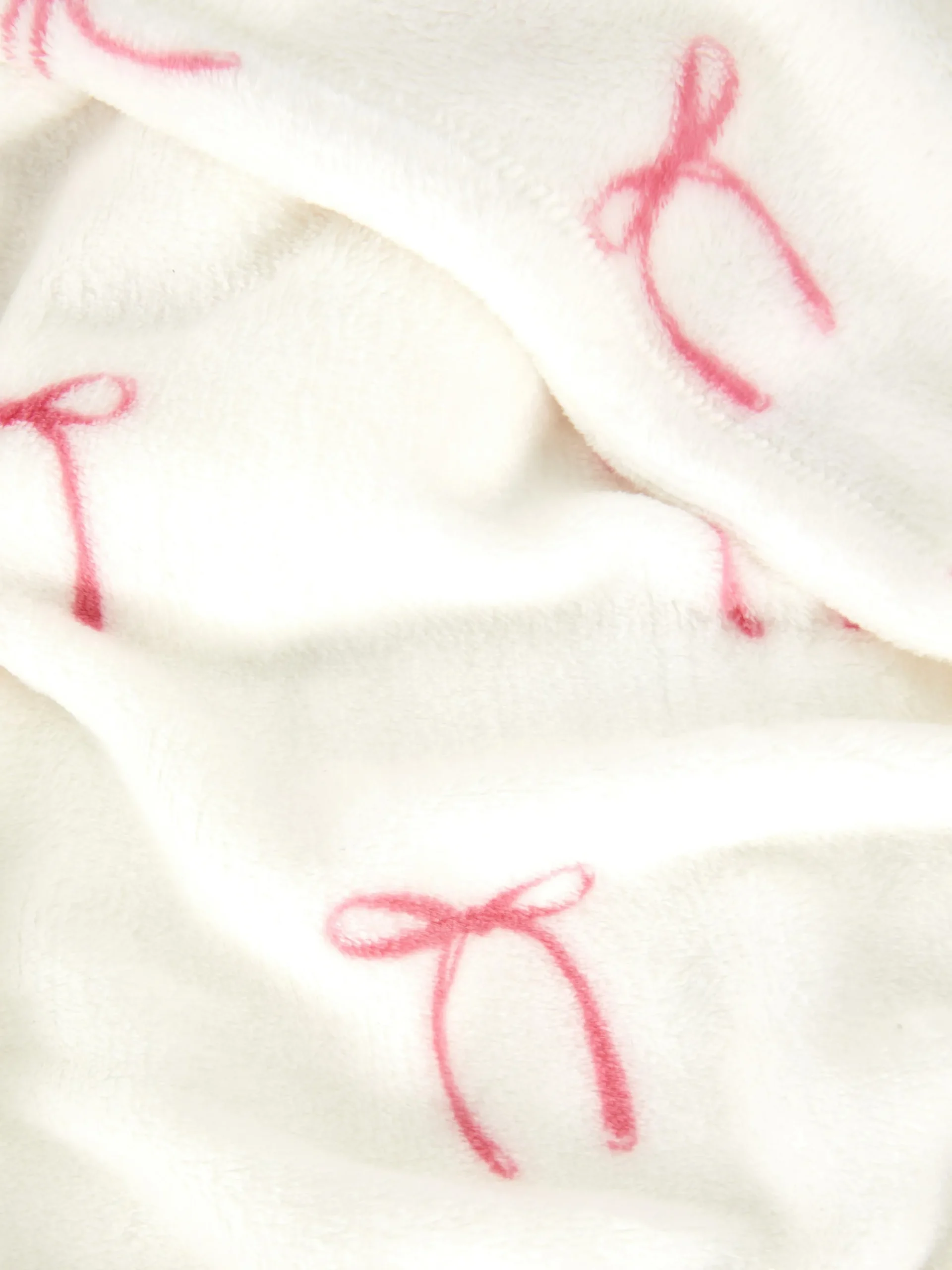 Couvertures Et Jetés De Lit|Primark Petite Couverture à Imprimé Nœud Rose