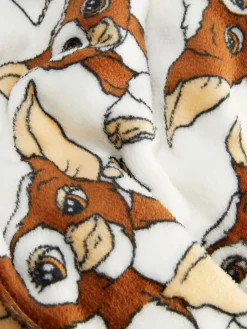 Couvertures Et Jetés De Lit|Primark Petite Couverture Gremlins Marron