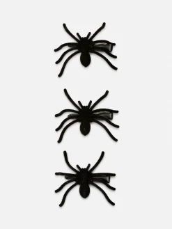 Accessoires Halloween|Tout Halloween|Primark Pinces à Cheveux En Araignée D'Halloween Noir