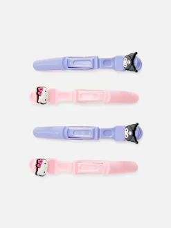Accessoires Cheveux|Primark Pinces Crocodile Hello Kitty Et Kuromi Multicolore
