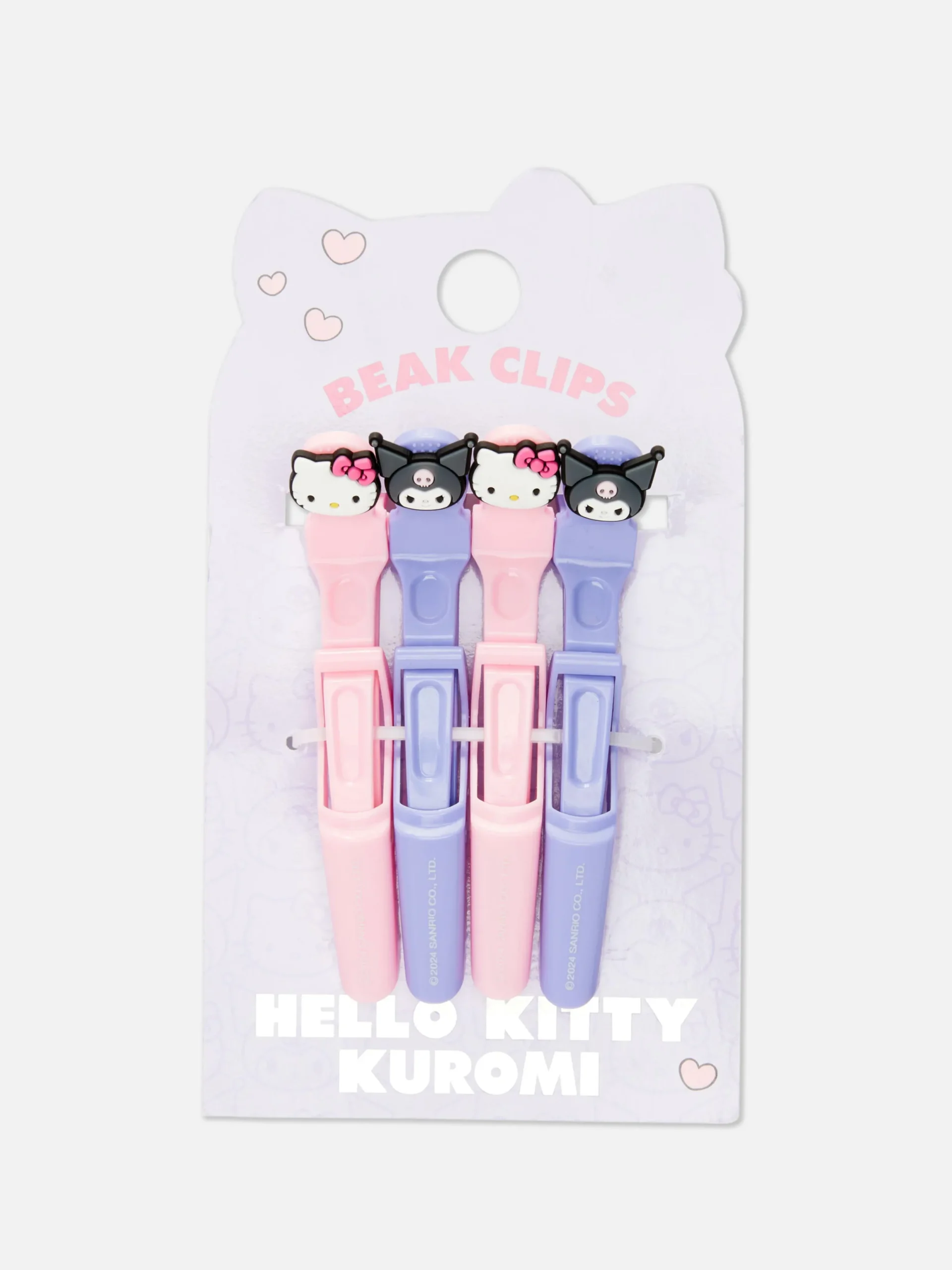 Accessoires Cheveux|Primark Pinces Crocodile Hello Kitty Et Kuromi Multicolore