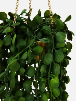 Plantes Et Fleurs Artificielles|Primark Plante Rampante Artificielle Dans Jardinière Doré