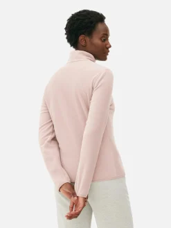 Pulls Et Gilets|Primark Polaire à Col Zippé Rose