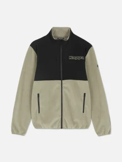 Vêtements De Sport|Manteaux Et Vestes|Primark Polaire Zippée Kappa X Vert olive