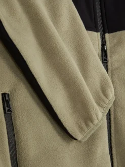 Vêtements De Sport|Manteaux Et Vestes|Primark Polaire Zippée Kappa X Vert olive