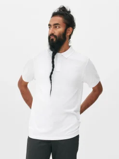 Hauts Et T-Shirts|Primark Polo à Manches Courtes Blanc
