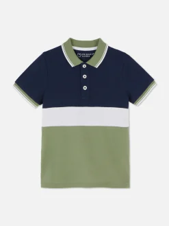 Hauts Et T-Shirts|Primark Polo Color Block Bleu