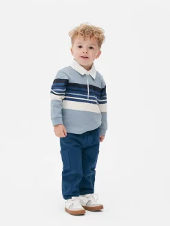 Hauts Et T-Shirts|Primark Polo De Rugby Bleu